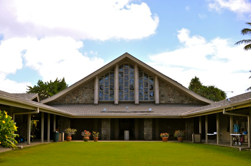 The Episcopal Church Of The Holy Nativity ホーリーナティビティ教会 Location ハワイ挙式 ハワイフォトウェディングのチアーズウェディング